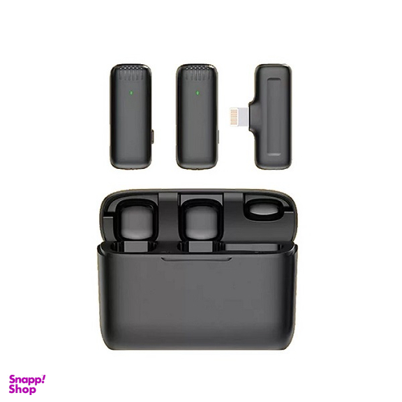 میکروفن یقه ای بی سیم مدل J13 Dual Lightning