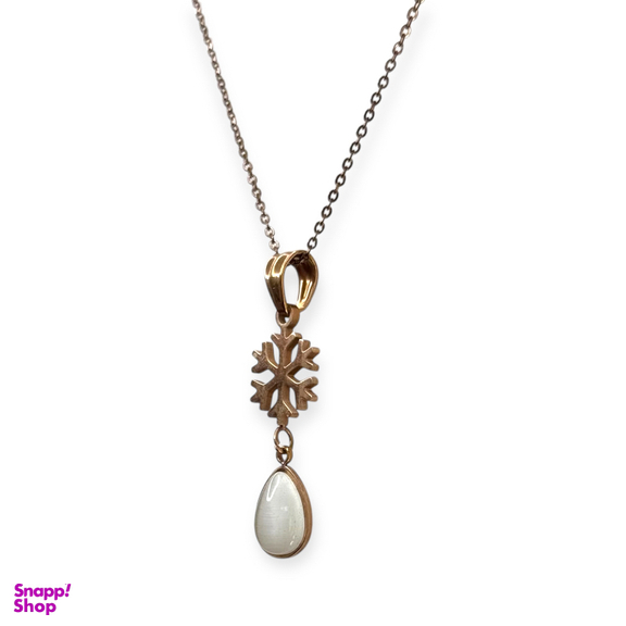 گردنبند زنانه مدل برف کد SN01