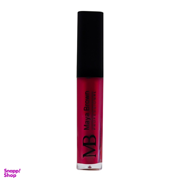 رژ لب مایع مات مایا براون مدل پروفشنال شماره 02