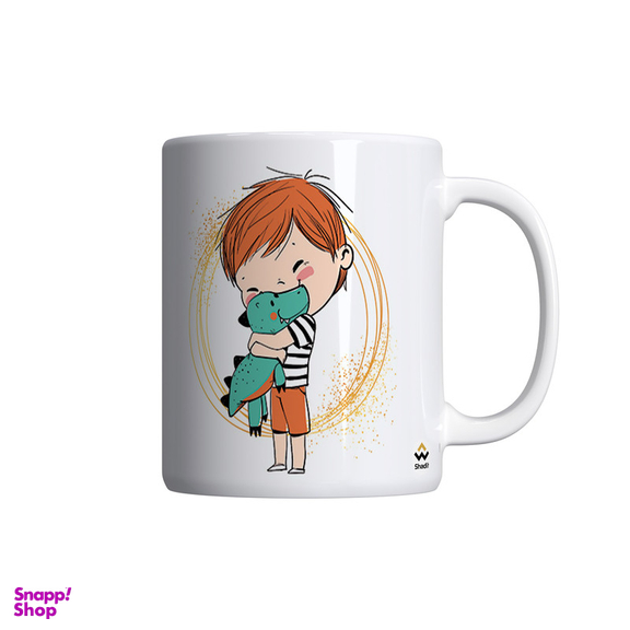 ماگ شادیت طرح پسر مردادی تولدت مبارک کد 103