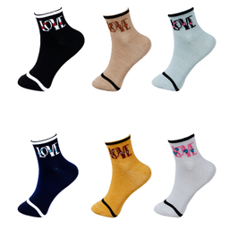 جوراب نیم ساق زنانه آرسس کد 414 بسته 6 عددی