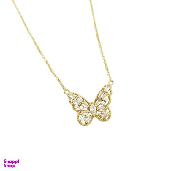 گردنبند نقره زنانه مدل پروانه