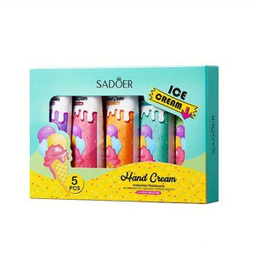 کرم مرطوب کننده سادور مدل بستنی حجم 20 میلی لیتر مجموعه 5 عددی