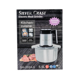 خرد کن سیلور کرست مخزن استیل 5.5 لیتری دسته L