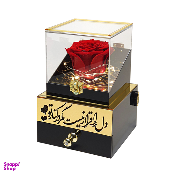 گل رز جاودان مدل موزیکال کوکی طرح دل را قرار نیست