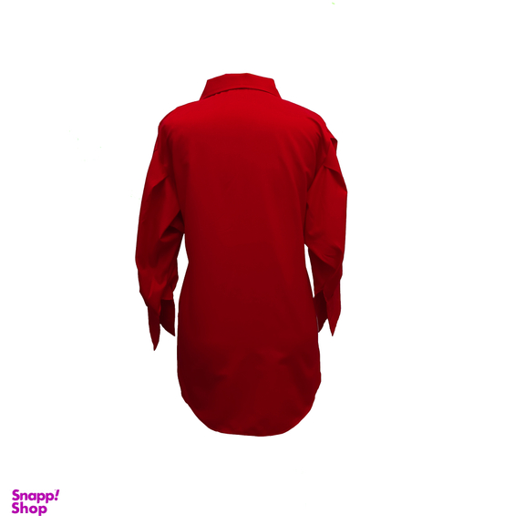 شومیز زنانه سپیدار کد 0056 رنگ زرشکی