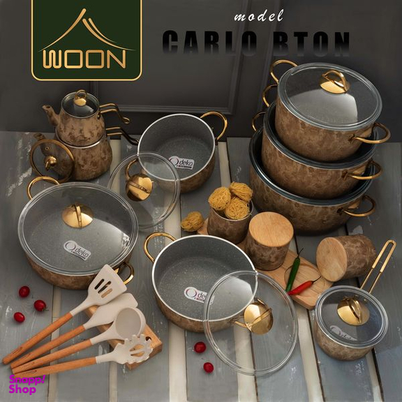 سرویس پخت و پز 26 پارچه وون مدل CARLO BTON