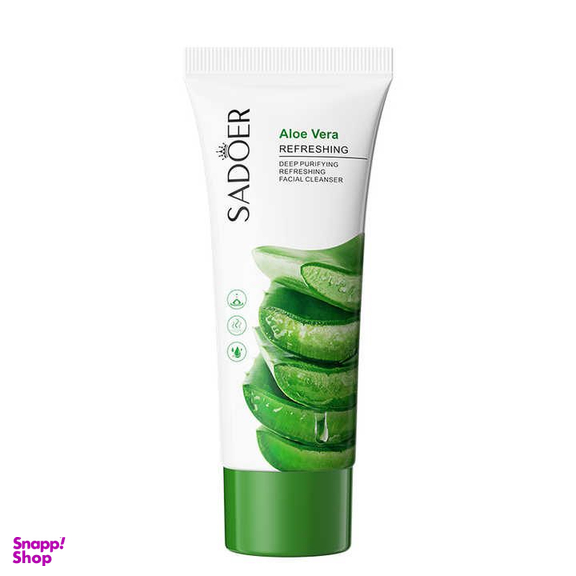 فوم شستشو صورت سادور مدل آلوئه ورا حجم 100 میلی لیتر