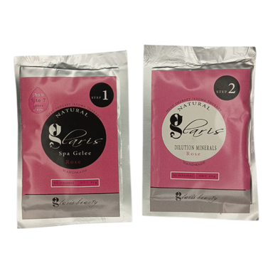 پدی ژل پدیکور گلاریس مدل Rose وزن 35 گرم به همراه حلال
