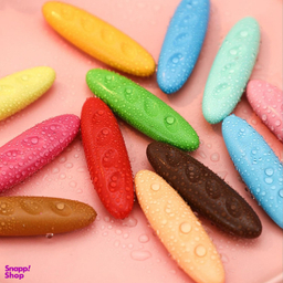 مداد شمعی جادویی نشکن 36 رنگ مدل بادومی