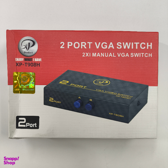 سوییچ VGA ایکس پی 1 به 2 مدل T908 کد 1587