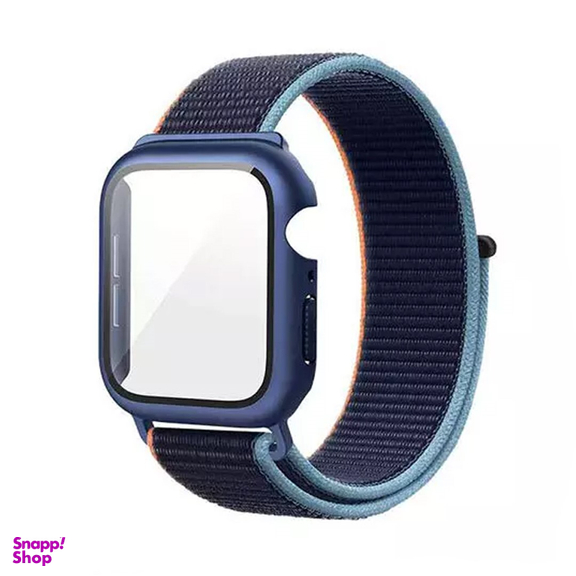 بند اپل واچ کوتتسی مدل W77 nylon integrated case 21022 مناسب اپل واچ سری 7 و 8 سایز 45 میلی متری