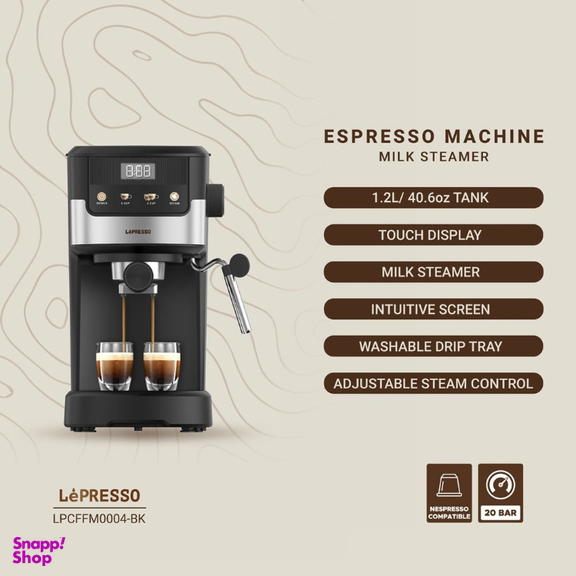 اسپرسو ساز Lepresso مدل Supreema کد LPCFFM0004