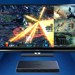 سوییچ کواد 4 پورت HDMI یوگرین مدل CM201