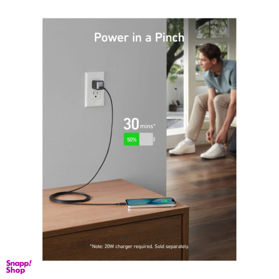 کابل تبدیل Lightning به Type-C انکر مدل A8833 طول 1.8 متر
