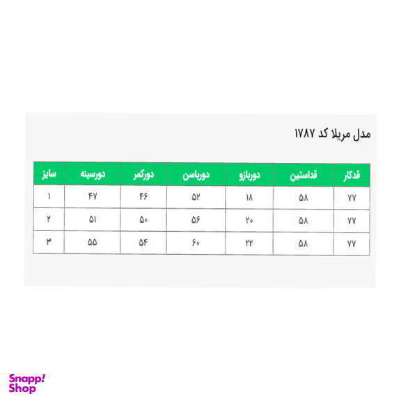 مانتو زنانه السانا مدل مریلا کد 178709