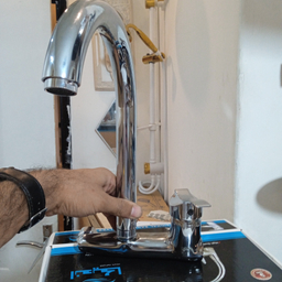 شیر ظرفشویی دیواری اندیکا مدل لاله کد 654