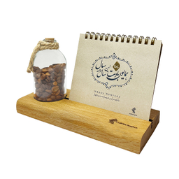 تقویم رومیزی 1404 پدیده نقش همراه با قهوه کد 1483