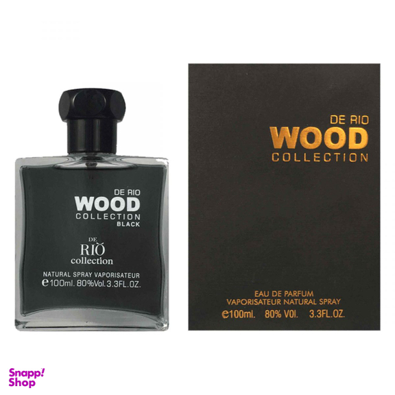 ادوپرفیوم مردانه ریو کالکشن مدل Wood Black