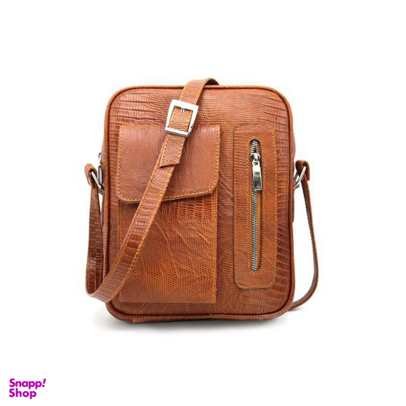 کیف رودوشی مردانه مستر چرم مدل لیزارد کد MRC1316-12