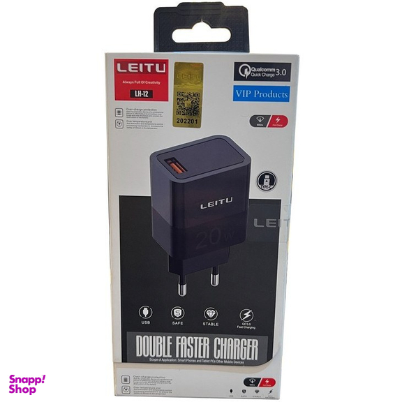 شارژر دیواری لیتو مدل LH-12 به همراه کابل Micro-USB