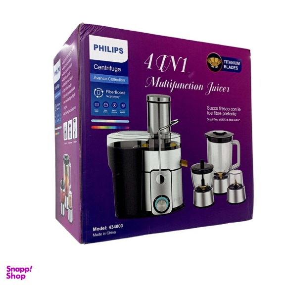 آبمیوه گیری فیلیپس مدل 434003 چهار کاره