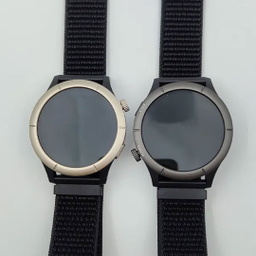 ساعت هوشمند 45 میلی متری دارک بلو مدل AmazWatch B با بند پلی استری