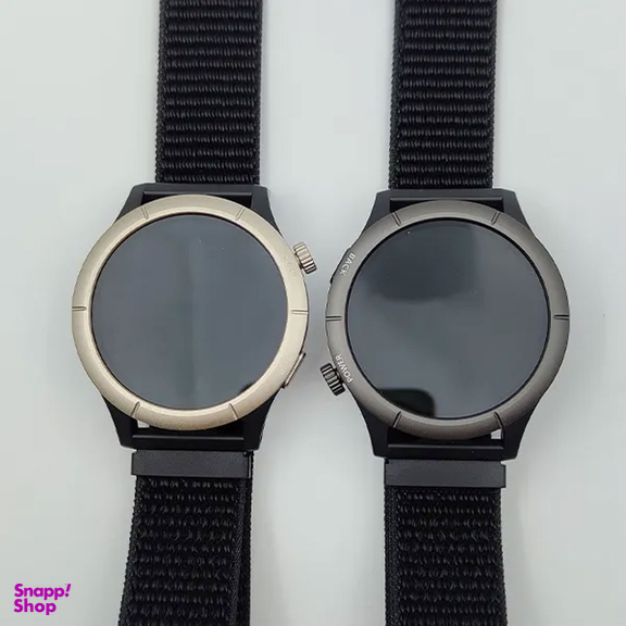 ساعت هوشمند 45 میلی متری دارک بلو مدل AmazWatch B با بند پلی استری