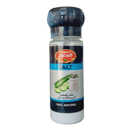 نمک تصفیه کریستاله ید دار فرحزاد وزن 180 گرم