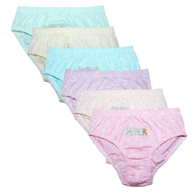 شورت اسلیپ دخترانه چیندکا مدل نخ پنبه کد 2027 مجموعه 6 عددی