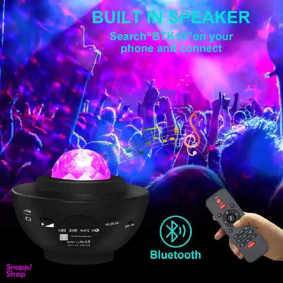 چراغ خواب کهکشانی مدل Starry Projector Light