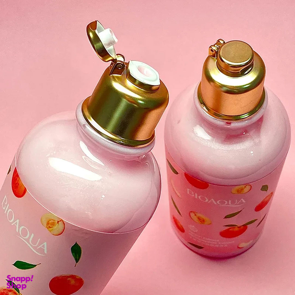 لوسیون بدن بایوآکوا مدل هلو حجم 250 میلی لیتر