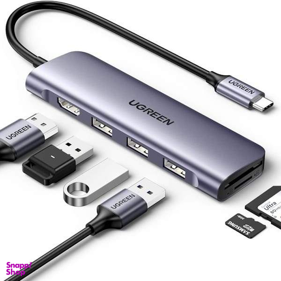 هاب 6 پورت USB-C یوگرین مدل CM511 کد 20956A