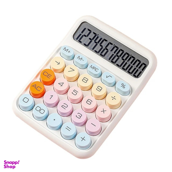 ماشین حساب مدل مینیمال طرح رنگی رنگی کد 340