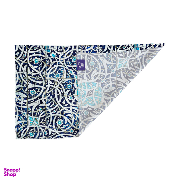 کادوپیچ پارچه ای ترمه طراحان ایده مدل رنگ کد 0519 فیروزه ای
