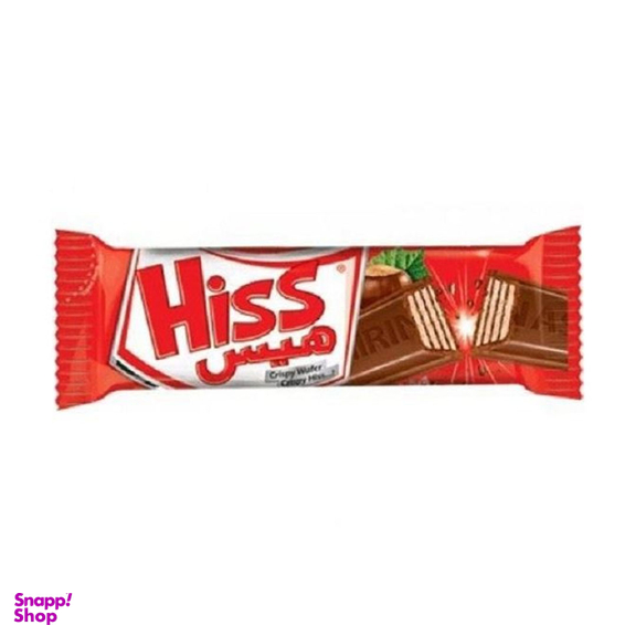 شکلات شیری هیس شیرین عسل وزن 20 گرم