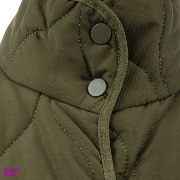 کاپشن زنانه سرژه مدل 219122 رنگ یشمی