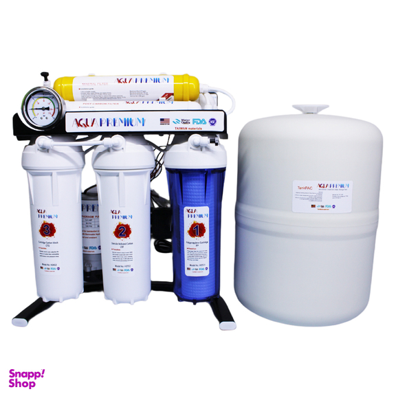 دستگاه تصفیه آب خانگی آکواپرمیوم مدل A6RO6-BK-TP