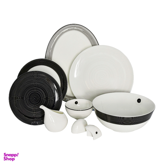 سرویس غذاخوری 29 پارچه بی وی کی مدل ROYAL BONE کد 717135