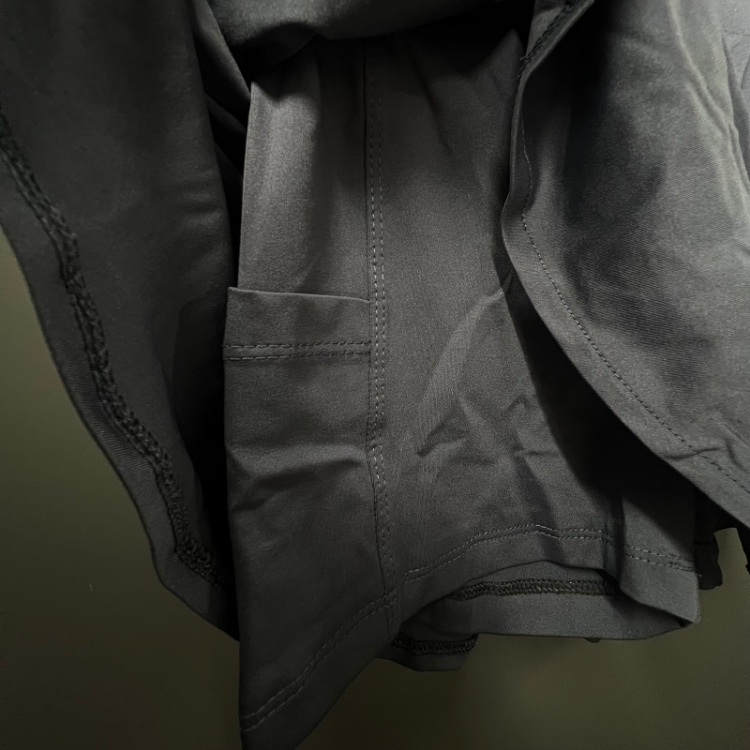 دامن ورزشی زنانه طرح جیمشارک کد 43100 رنگ طوسی