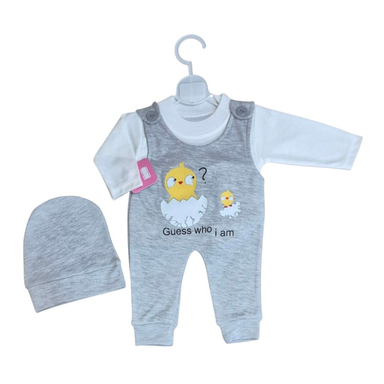 ست سه تکه نوزاد طرح جوجه کد 116