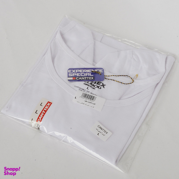 کراپ‌ تیشرت آستین بلند زنانه کانتکس مدل 249014501 رنگ سفید