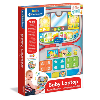 لپ تاپ کودک کلمنتونی کد 61355 رنگ قرمز