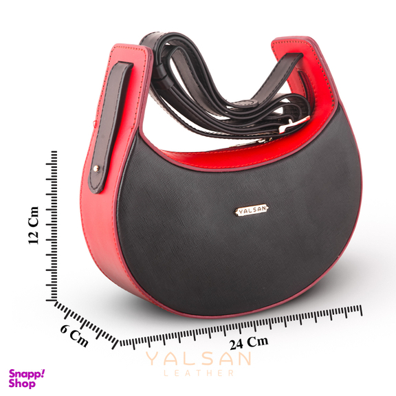 کیف رودوشی زنانه چرم یلسان مدل RAMILA کد HRM-079