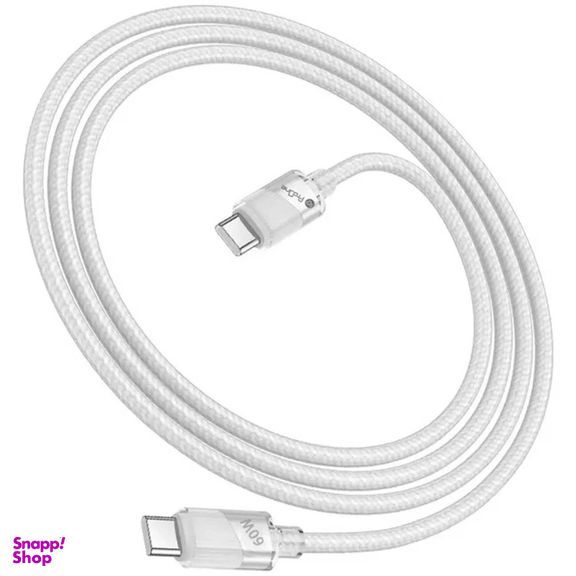 کابل شارژ 60 وات تایپ سی پرووان مدل PCC131 به طول 1 متر