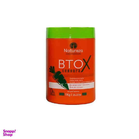 بوتاکس مو Natureza botox مدل هویج حجم 1000 میلی لیتر