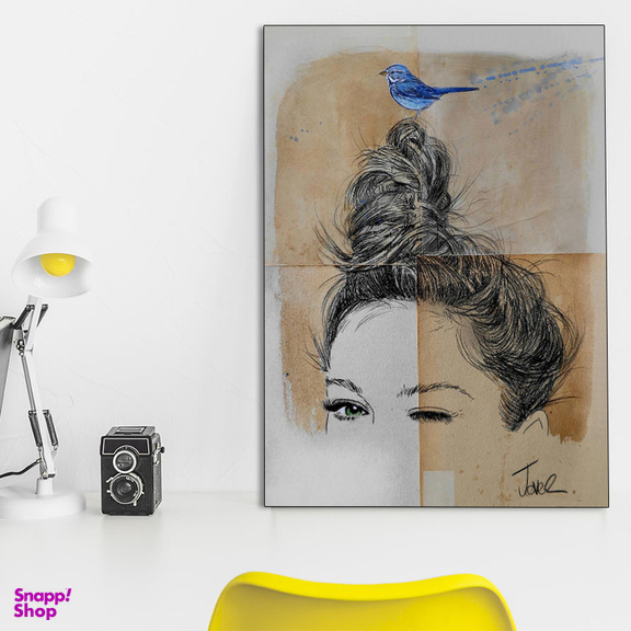 تابلو شاسی گالری استاربوی طرح پرتره مدل Art 45