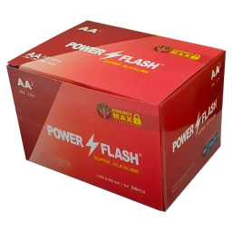 باتری نیم قلمی فلش مدل Super Alkaline بسته 2 عددی
