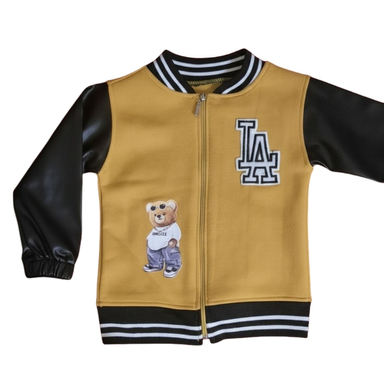 کاپشن نوزاد مدل فشن کد 123 رنگ کرم مشکی