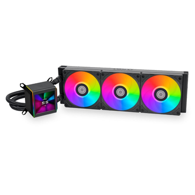 خنک کننده مایع لیان لی مدل Galahad II LCD 360 BLACK